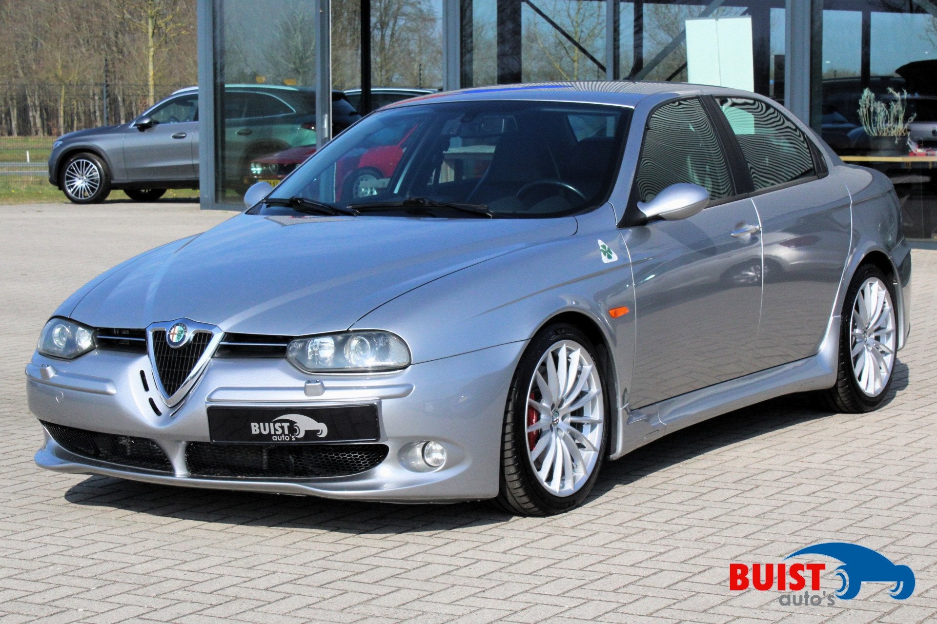 Alfa Romeo 156 3.2 V6 GTA COMPLETE HISTORIE! (bj 2004), Auto's, Alfa Romeo, Gebruikt, Zwart, 252 pk, Leder
