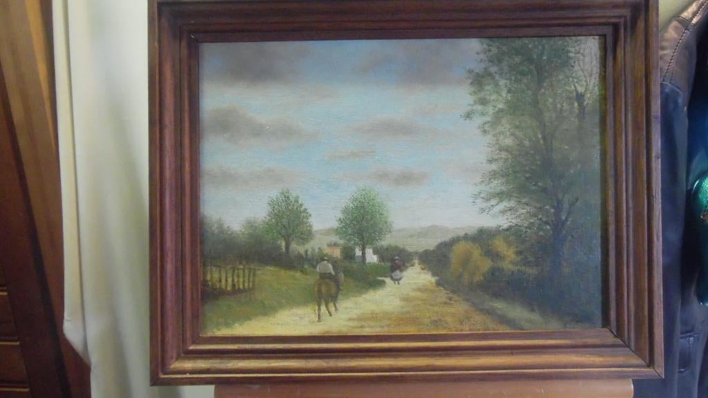 oud paneeltje, Ophalen of Verzenden