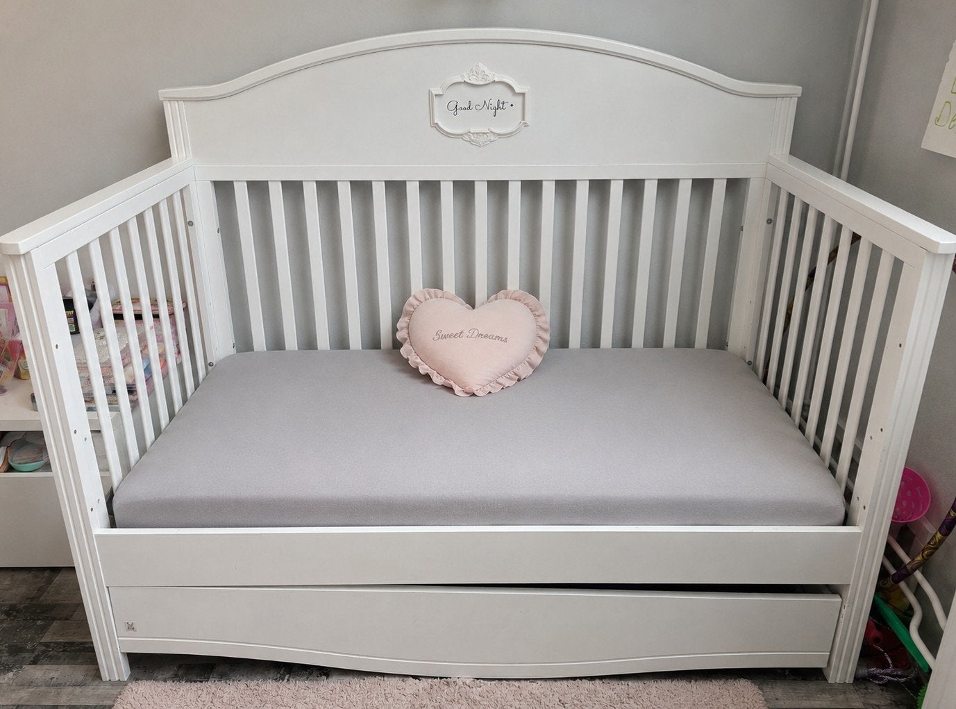 Doorgroeibed 70x140 - Good Night Snow White, Kinderen en Baby's, Babywiegjes en Ledikanten, Gebruikt, Ledikant, Ophalen of Verzenden