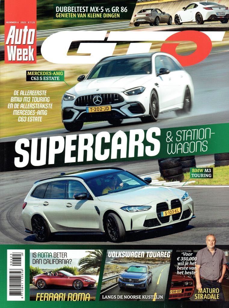 Autoweek GTO 2023 nr. 4 (o.a. Mazda MX-5 RF & Toyota GR86), Verzenden, Gelezen, Algemeen