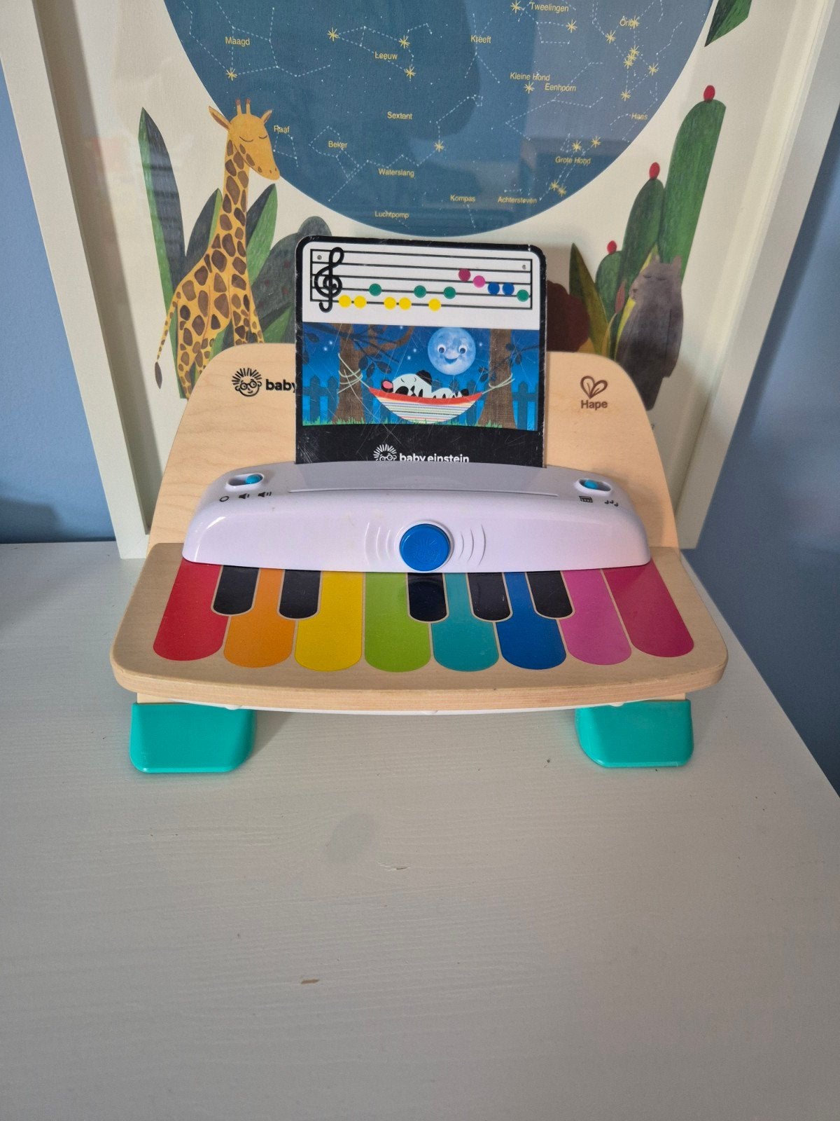 Baby Einstein Hape Magic Touch Piano, Ophalen, Zo goed als nieuw, Overige typen, Met geluid