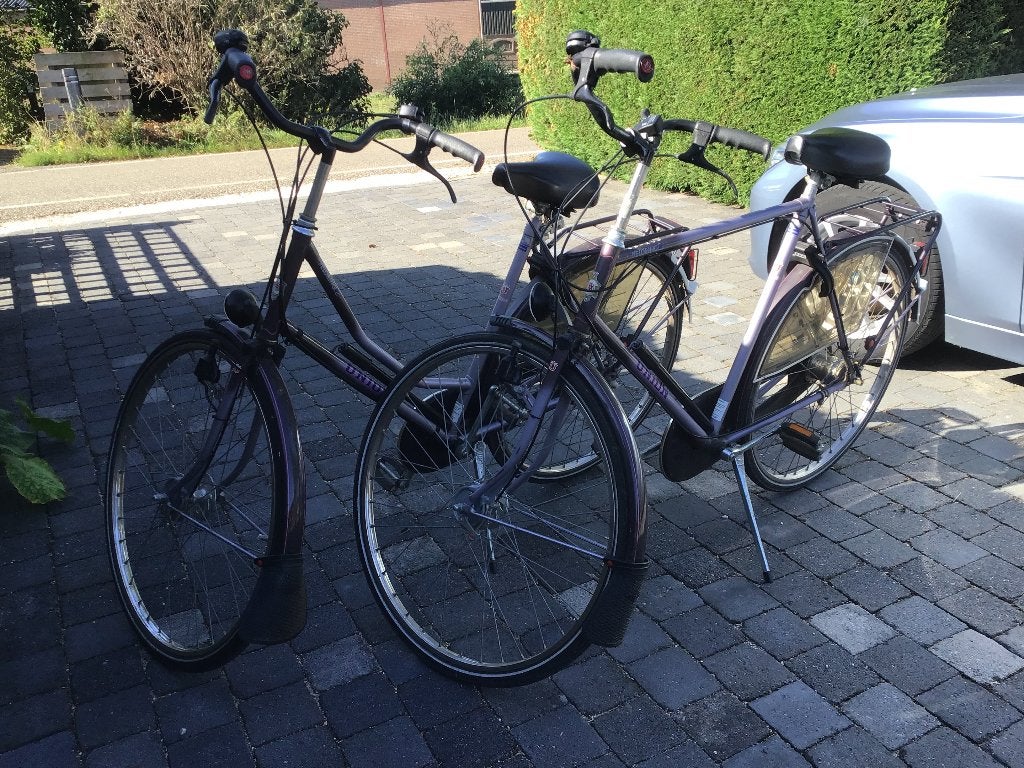 Dames- en herenfiets, merk Union, Ophalen, Trommelrem, Union, Jaren '60 of nieuwer