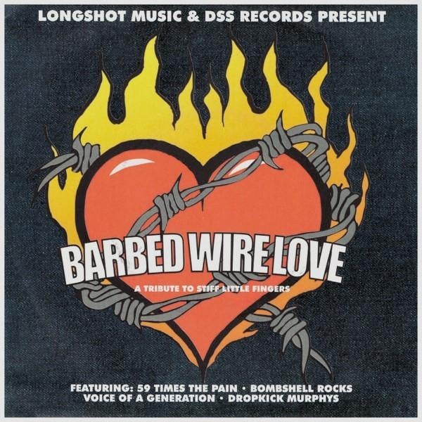 barbed wire love-a tribute to stiff little fingers/v/a-punk, Verzenden, Gebruikt, Rock en Metal