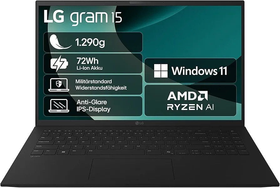LG GRAM 15" 16 RAM, 1TB, AMD RYZEN AI 7, Computers en Software, Windows Laptops, Ophalen, AMD Ryzen AI 7 350, 15 inch, Nieuw