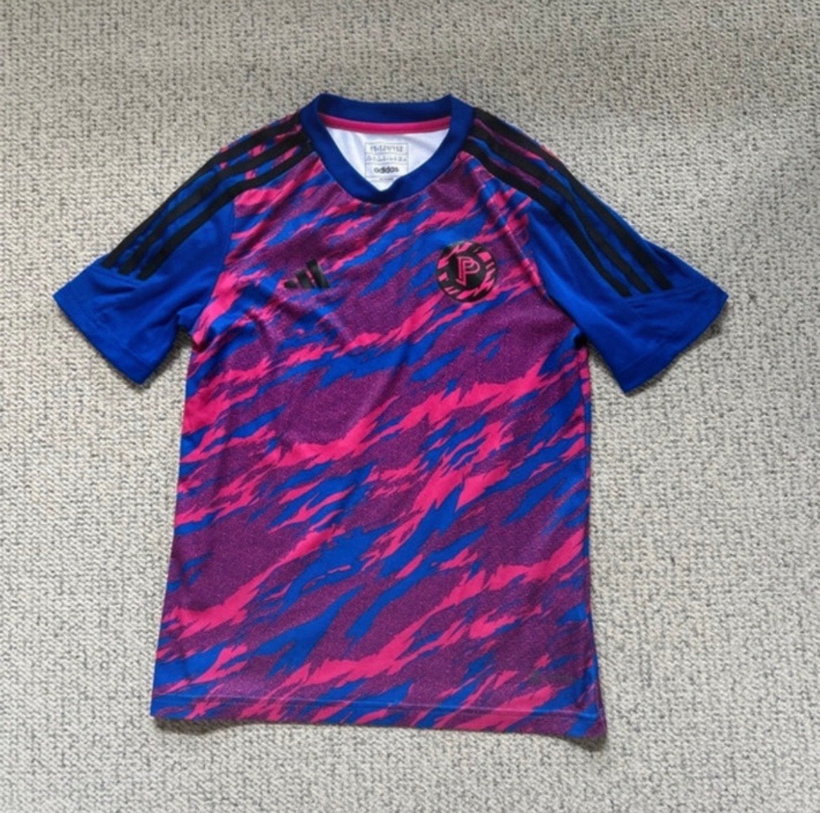 Paul Pogba voetbalshirt maat 152/158, Ophalen of Verzenden, Zo goed als nieuw, Jongen, Sport- of Zwemkleding