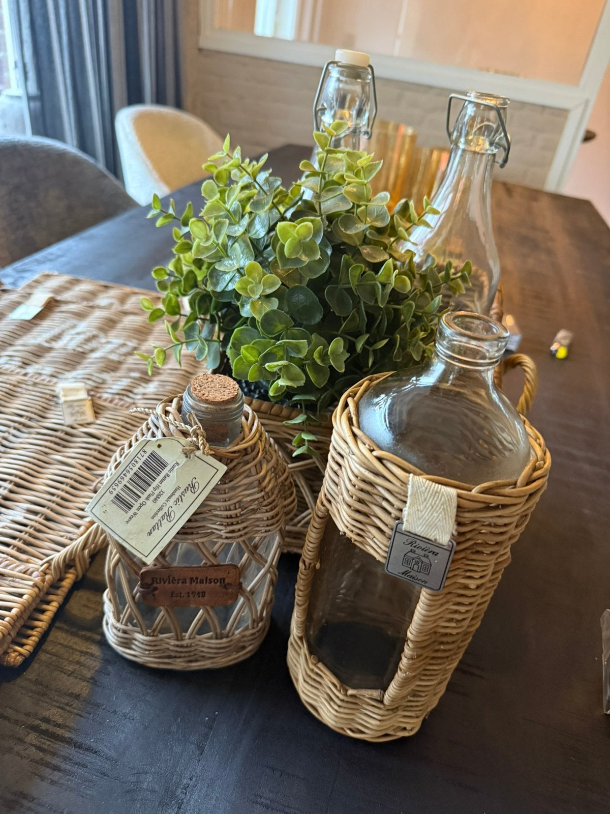 Riveara maison spullen, Ophalen, Zo goed als nieuw, Rond, Hout
