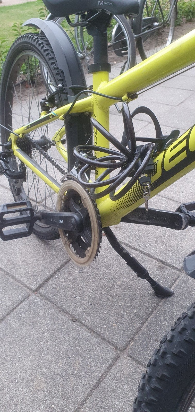 DEED rooki 24- Geel, Fietsen en Brommers, Ophalen, 24 inch of meer, Gebruikt, Velgrem