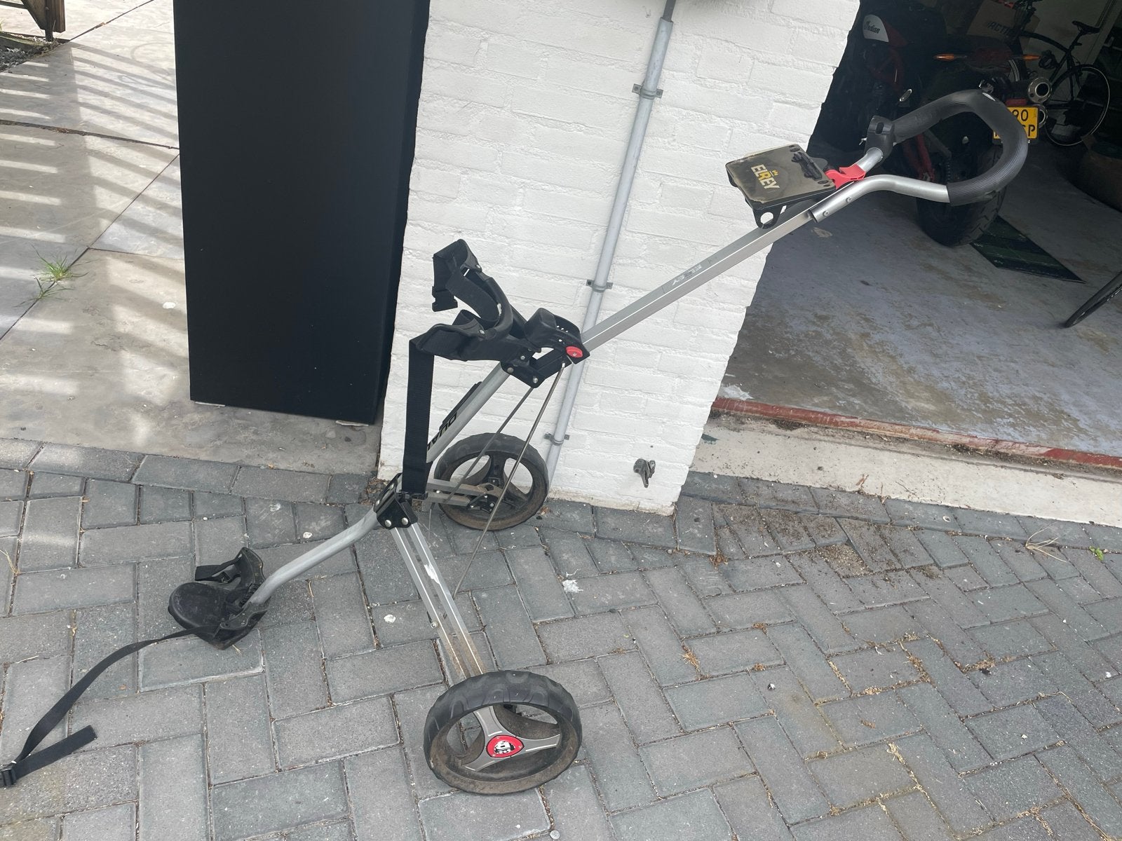 Elrey Golfkar - Handige en stevige golftrolley, Sport en Fitness, Golf, Ophalen, Gebruikt, Golfkar, Overige merken