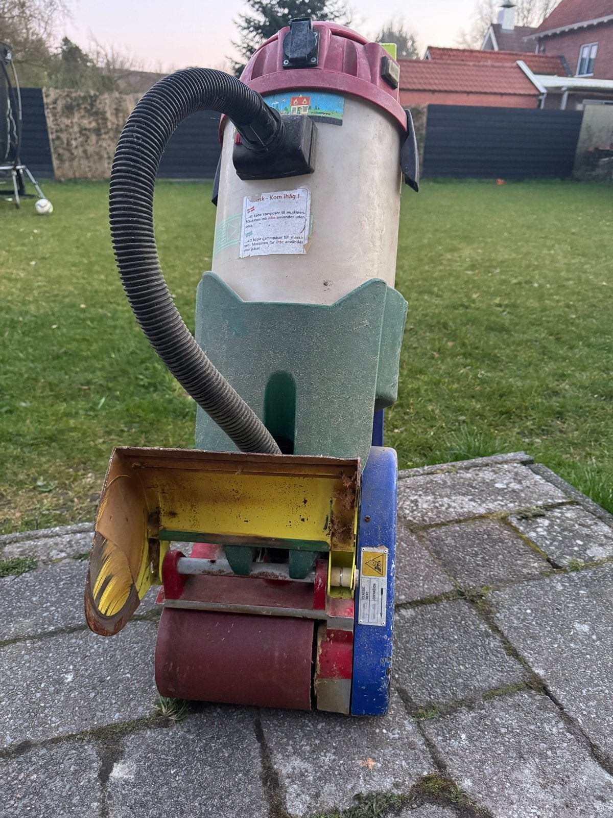 Parketschuurmachine met afzuiging - Professioneel, Ophalen, Gebruikt, 1200 watt of meer, Bandschuurmachine