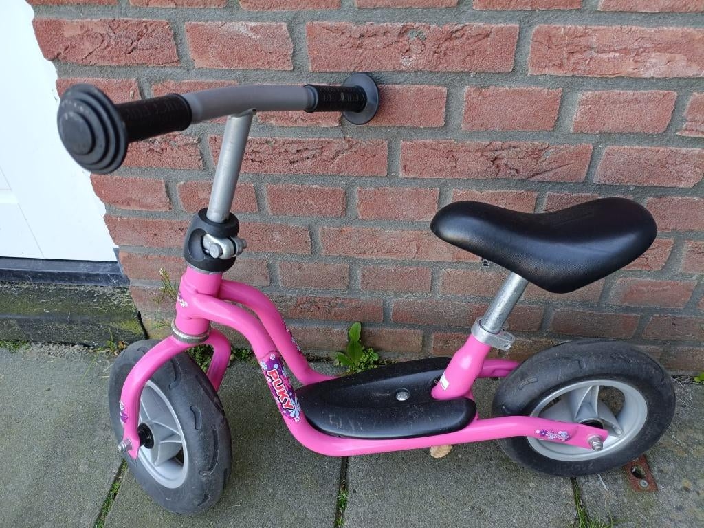 Puky loopfiets roze, Ophalen, Gebruikt, Minder dan 16 inch, Puky