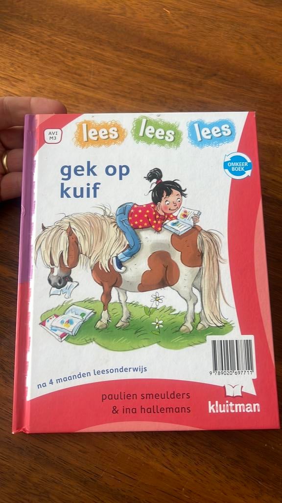 AVI M3 Kluitman, 2 kanten boek paard/ draak, Ophalen of Verzenden, Zo goed als nieuw, Fictie algemeen