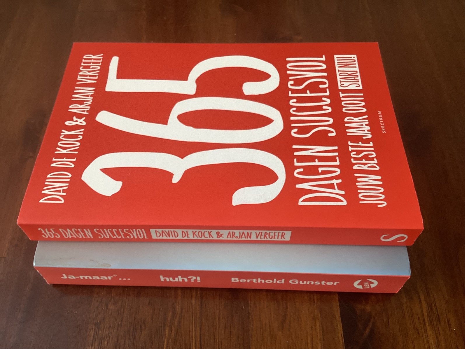 Ja maar Huh? + 365 dagen succesvol, Boeken, Ophalen of Verzenden, Gelezen, Nederland