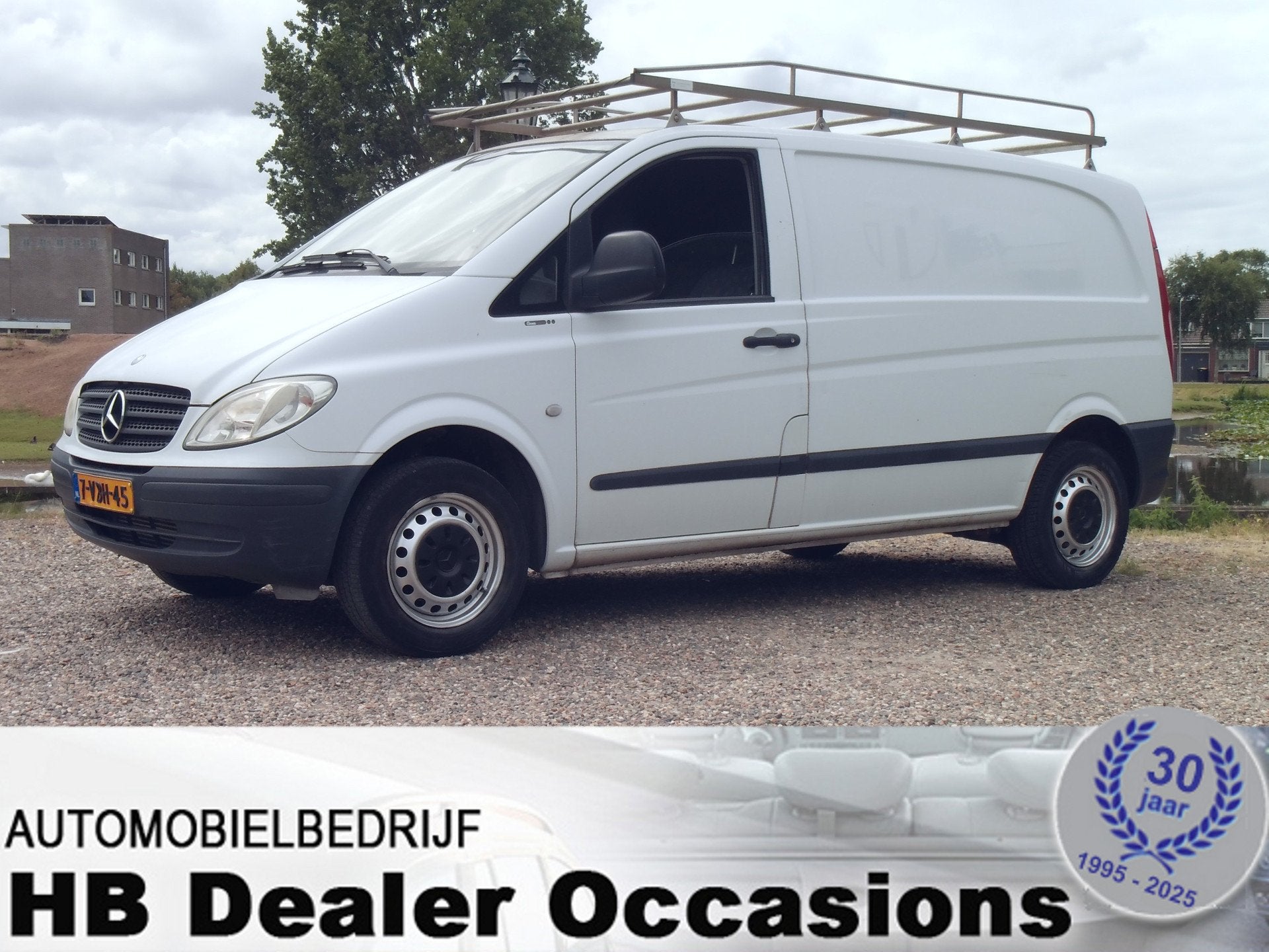 Mercedes-Benz Vito 109 CDI 320 - 6 Bak-marge (bj 2009), Auto's, Gebruikt, 4 cilinders, Wit, Bedrijf