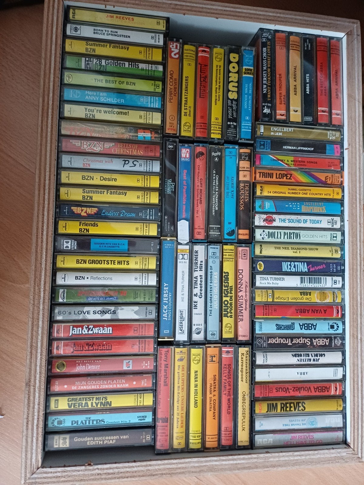 Cassettebandjes, Ophalen