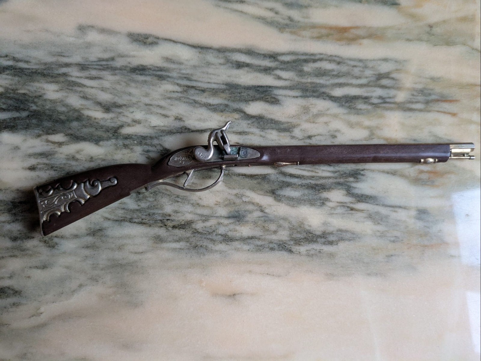 Vintage speelgoed pistool "Kentucky" uit Spanje, Antiek en Kunst, Antiek | Speelgoed, Ophalen of Verzenden