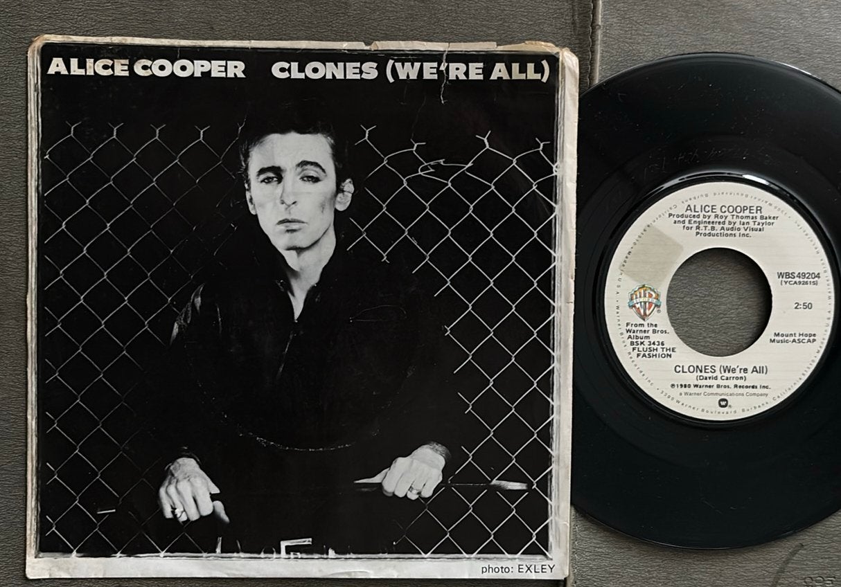 Alice Cooper - Clones 7” US 1980, Gebruikt, 7 inch, Ophalen of Verzenden, Pop