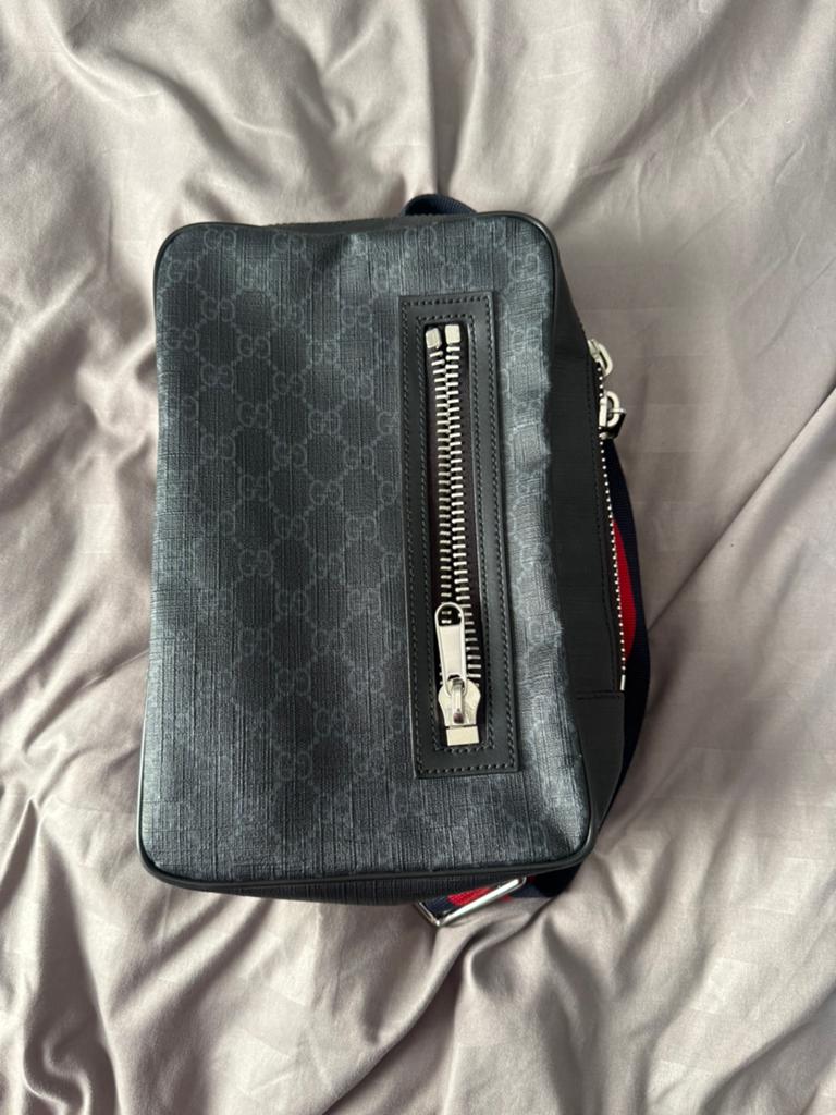 Gucci tas orgineel, Ophalen of Verzenden, Zo goed als nieuw, Zwart