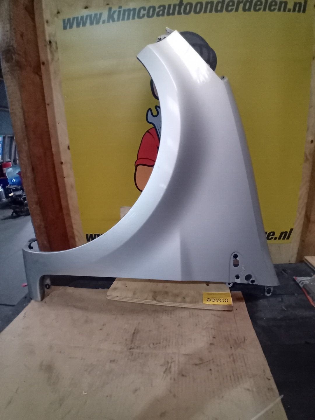 Linker spatbord Renault Clio III, Auto-onderdelen, Carrosserie en Plaatwerk, Ophalen, Gebruikt, -, Renault