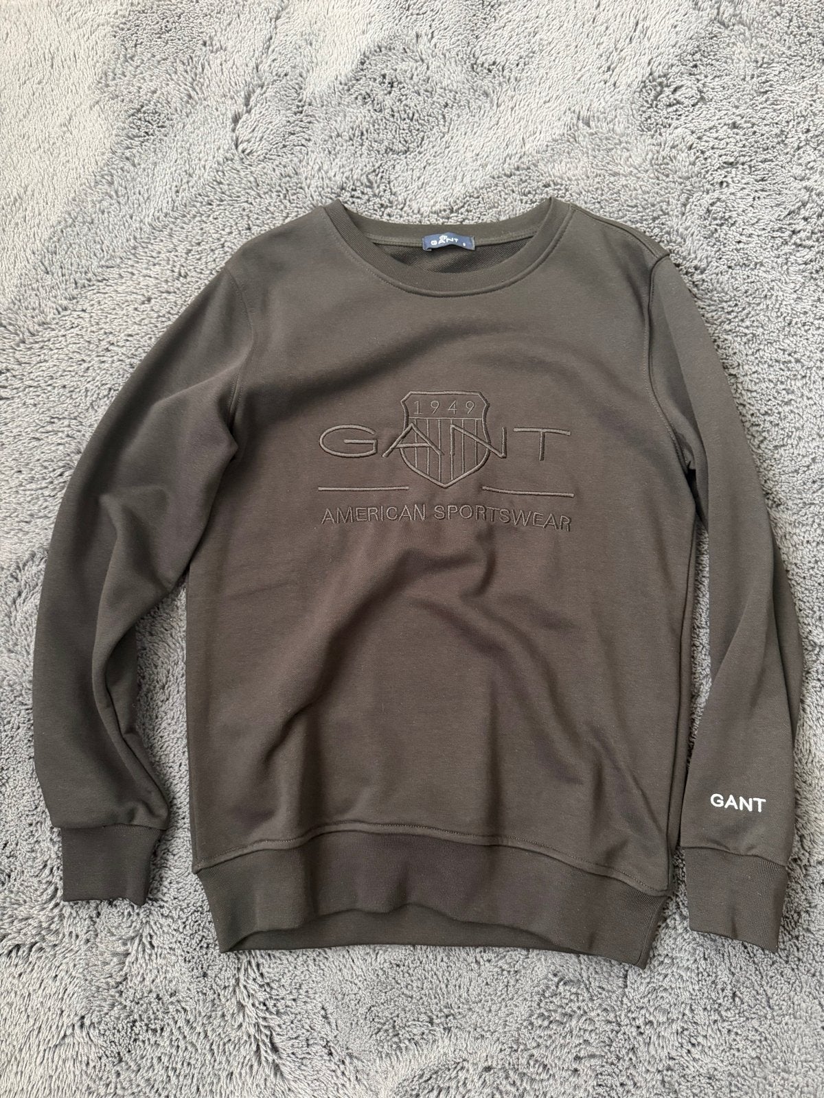 GANT American Sportswear sweater - Maat S, Ophalen, Zo goed als nieuw, Maat 46 (S) of kleiner, Bruin