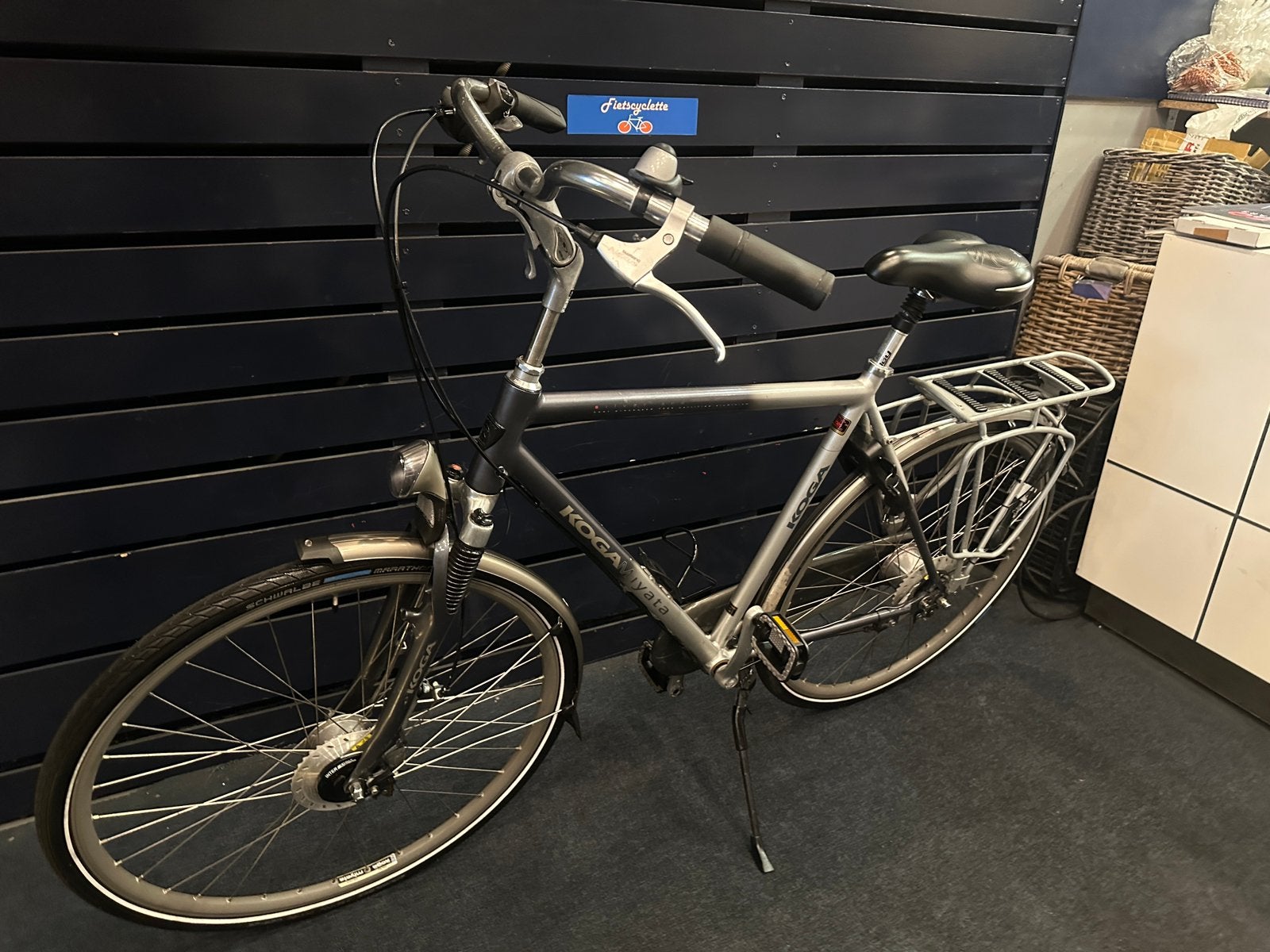 Net koga miyata silver ace n8 57cm /gazelle/sparta/batavus, Versnellingen, Zo goed als nieuw, 57 tot 61 cm, Ophalen