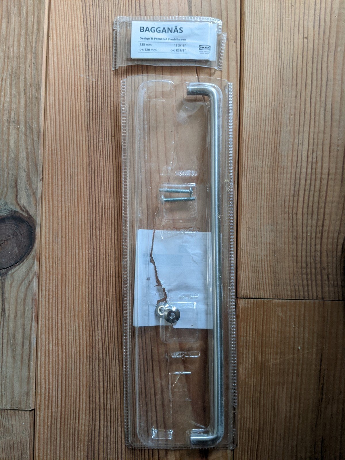1x Handgreep Bagganäs IKEA, Ophalen, Nieuw