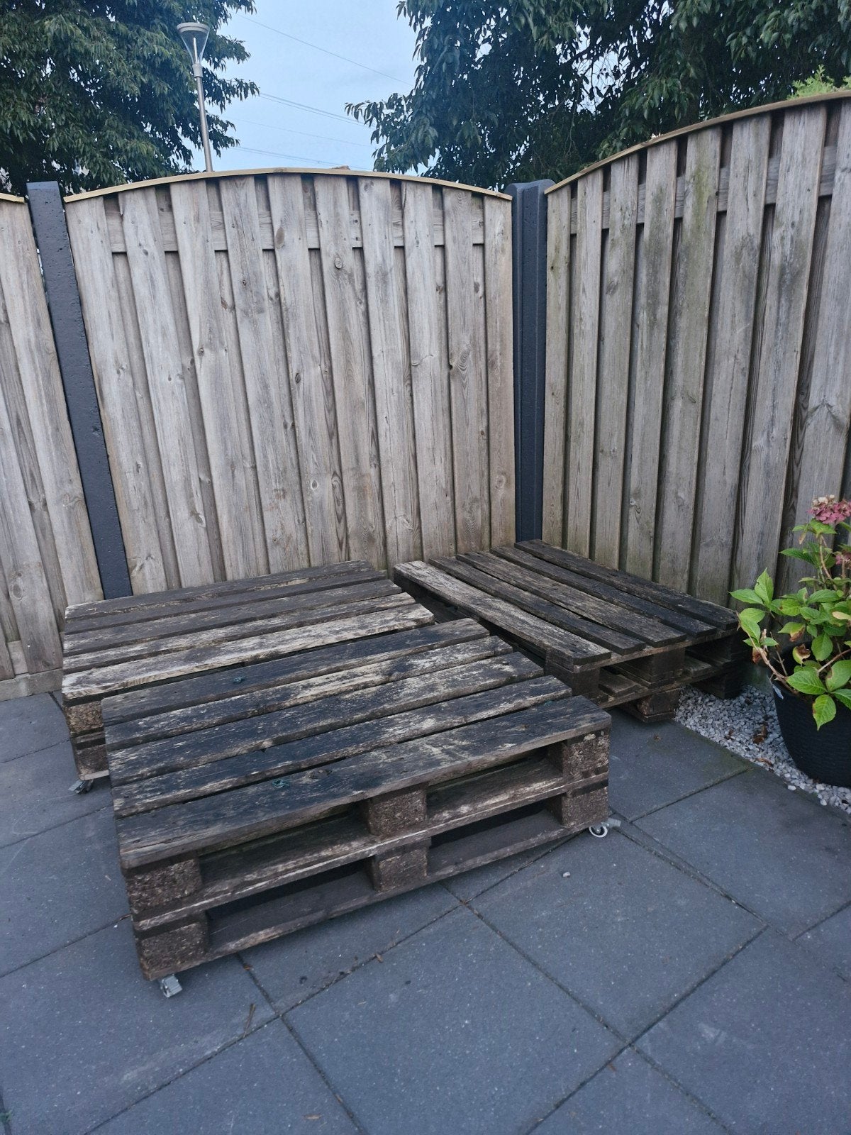Gebruikte houten pallets, Minder dan 3 m³, Ophalen, Overige houtsoorten