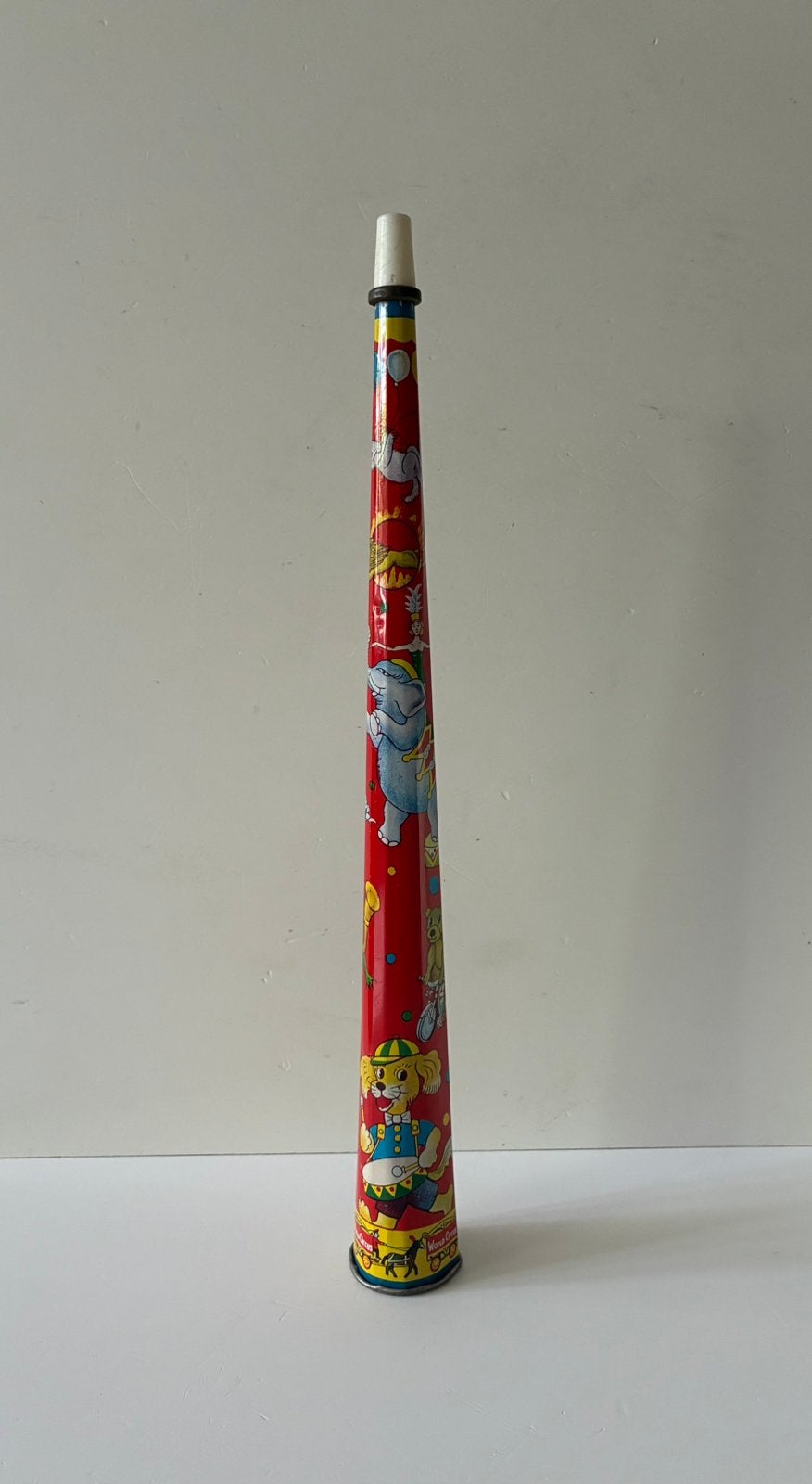 Vintage 60’s blikken circus toeter Japan, Verzamelen, Speelgoed, Gebruikt, Ophalen of Verzenden, Nvt, Nvt