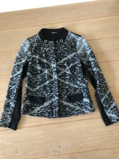 zwart jasje/blazer maat 42, Maat 38/40 (M), Zwart, Ophalen of Verzenden, Zo goed als nieuw