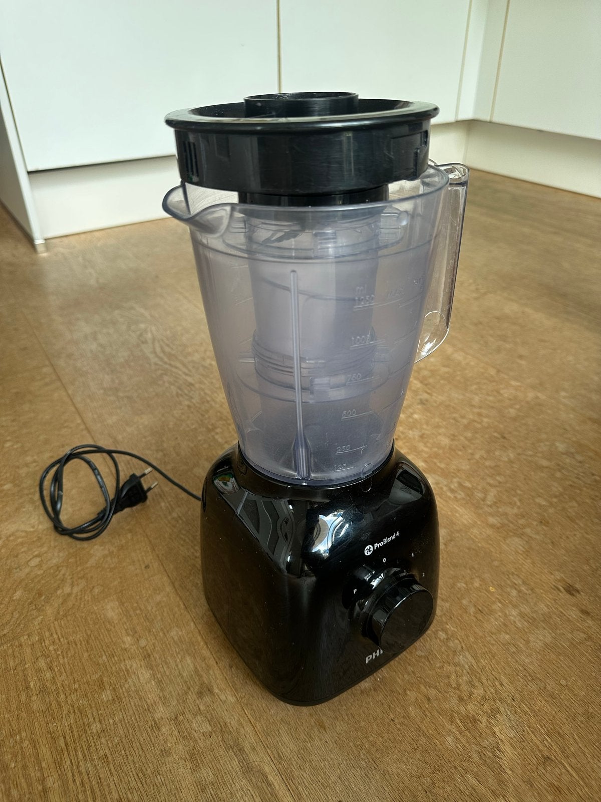 Philips ProBlend 4 Blender - Zwart, Ophalen of Verzenden, Gebruikt, Blender
