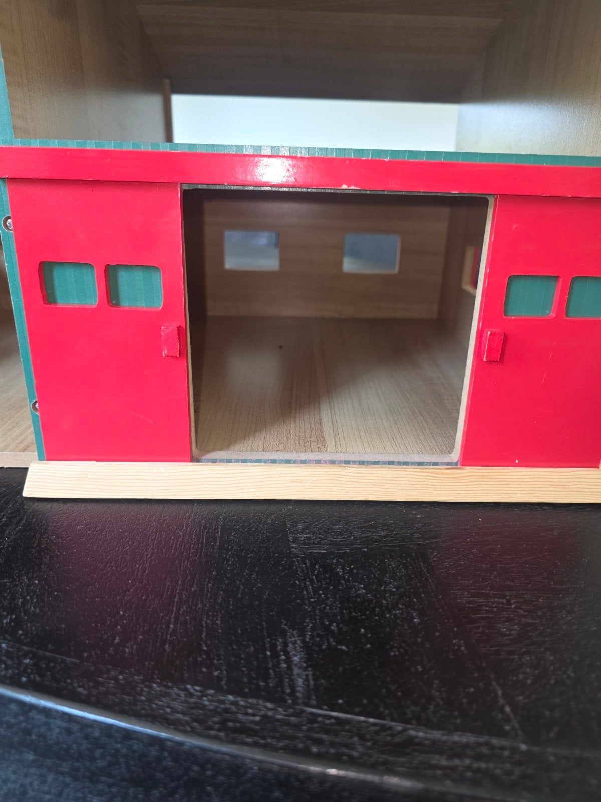houten speelgoed boederij, Ophalen of Verzenden, Zo goed als nieuw, Poppenhuis