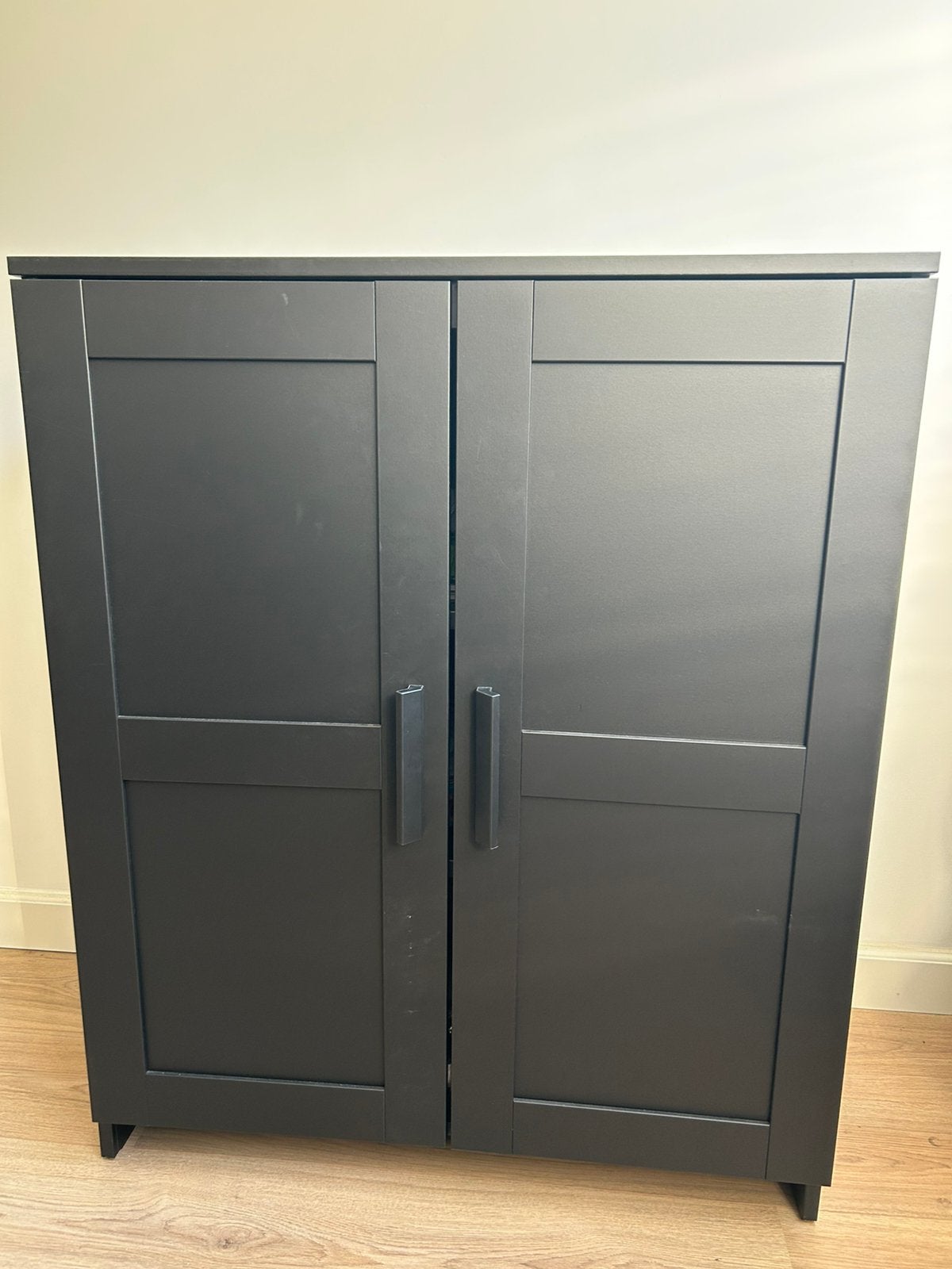 IKEA BRIMNES opbergkast – zwart, Ophalen, Gebruikt, 50 tot 100 cm, Minder dan 100 cm