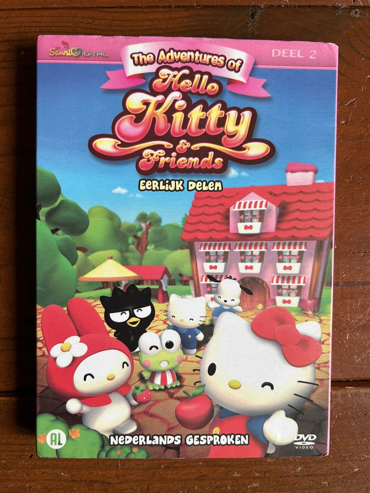Hello Kitty DVD - Deel 2, Alle leeftijden, Ophalen of Verzenden, Zo goed als nieuw, Europees