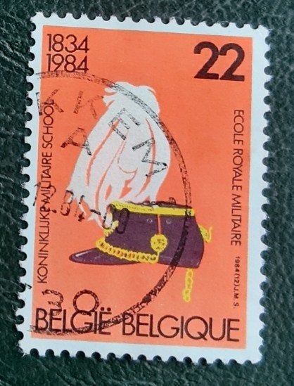 Belg jaar 1984 cob nr 2134, Ophalen of Verzenden, Gestempeld, Gestempeld