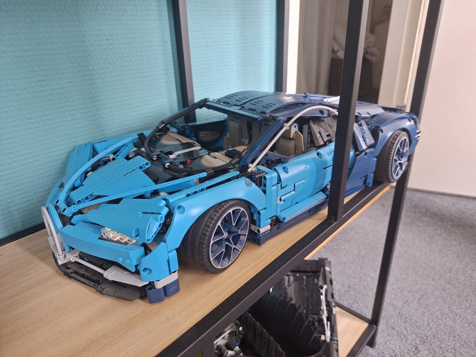 LEGO Technic Bugatti Chiron 42083 - Zo goed als nieuw, Ophalen of Verzenden, Zo goed als nieuw, Overige merken