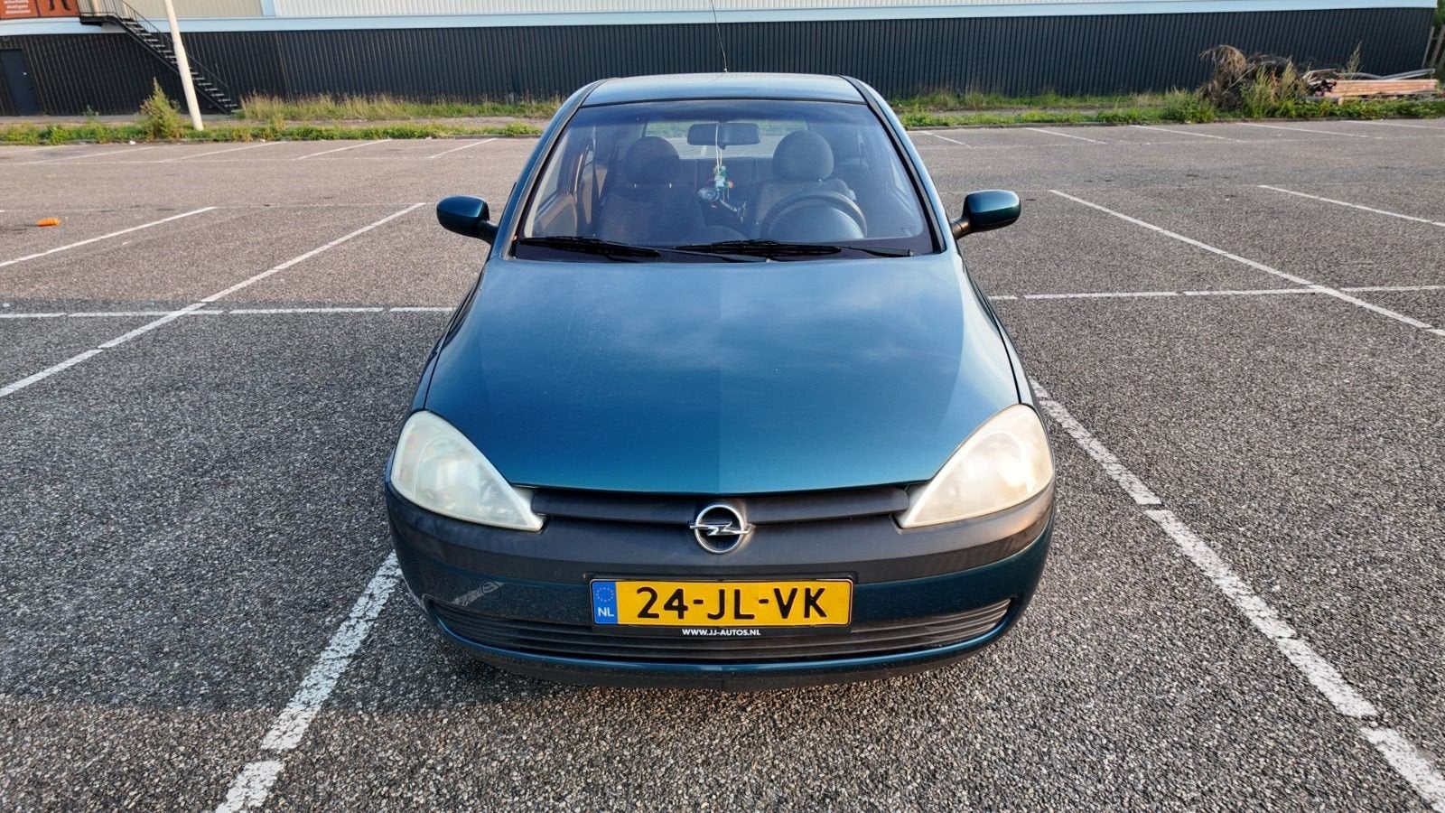 Opel Corsa 1.2 16V 3D 2002 Groen, Voorwielaandrijving, 74 pk, 31 €/maand, Origineel Nederlands