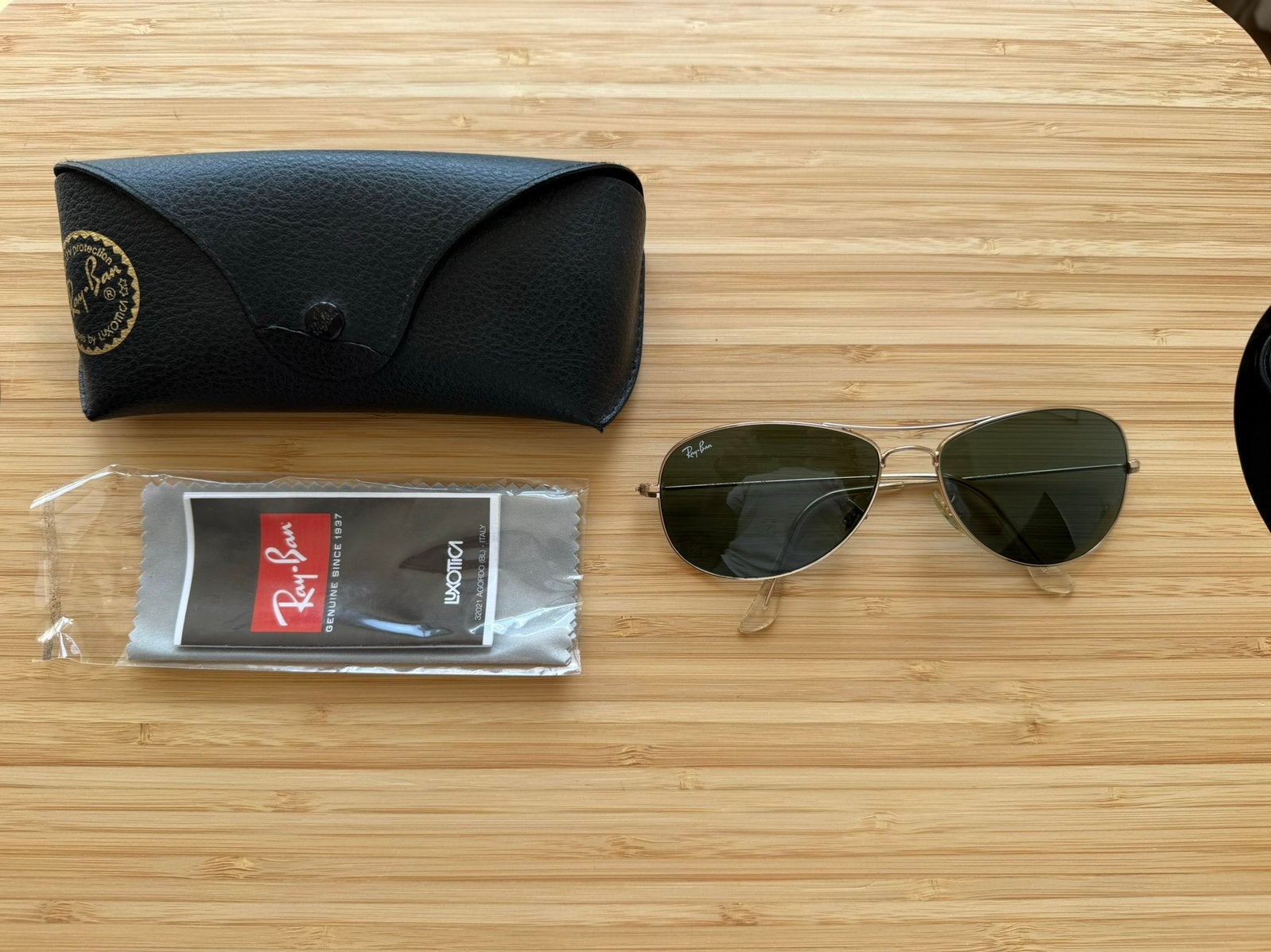 Ray-Ban Zonnebril, Zonnebril, Geel, Ophalen of Verzenden, Zo goed als nieuw
