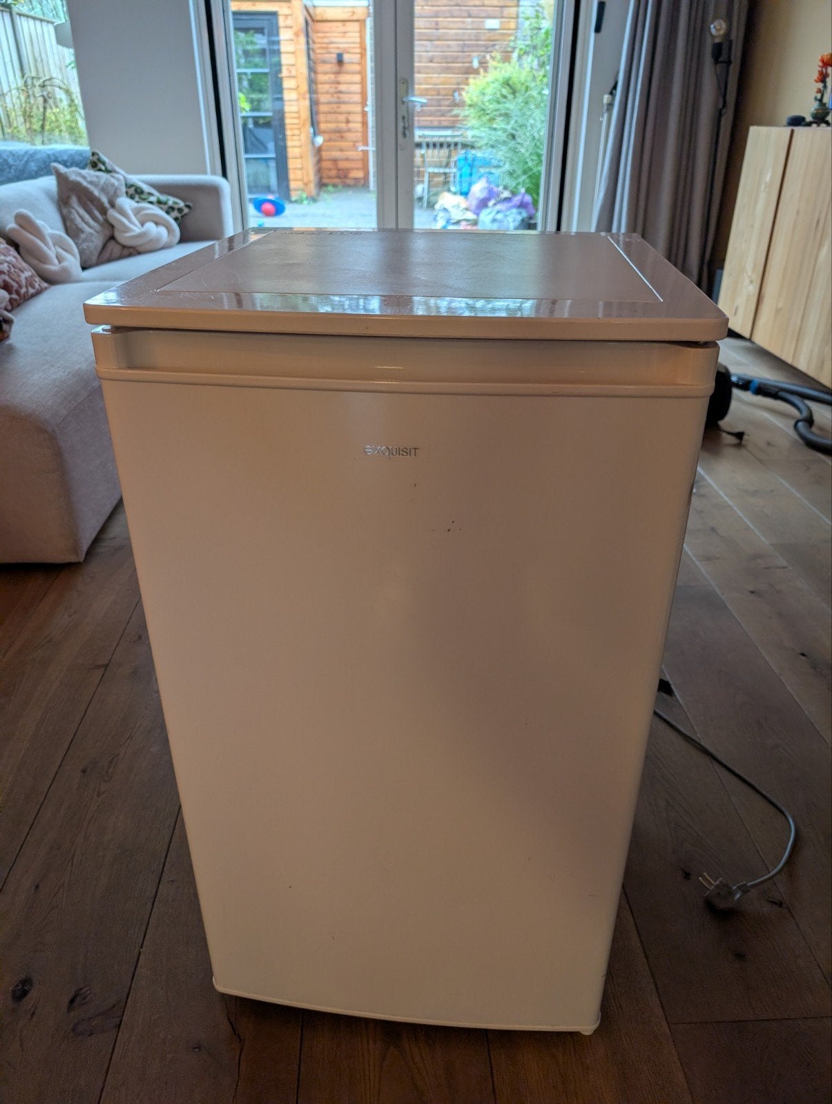 Exquisit Tafelmodel Koelkast 81L met Vriesvak, Witgoed en Apparatuur, Ophalen, Gebruikt, Met vriesvak, 75 tot 100 liter