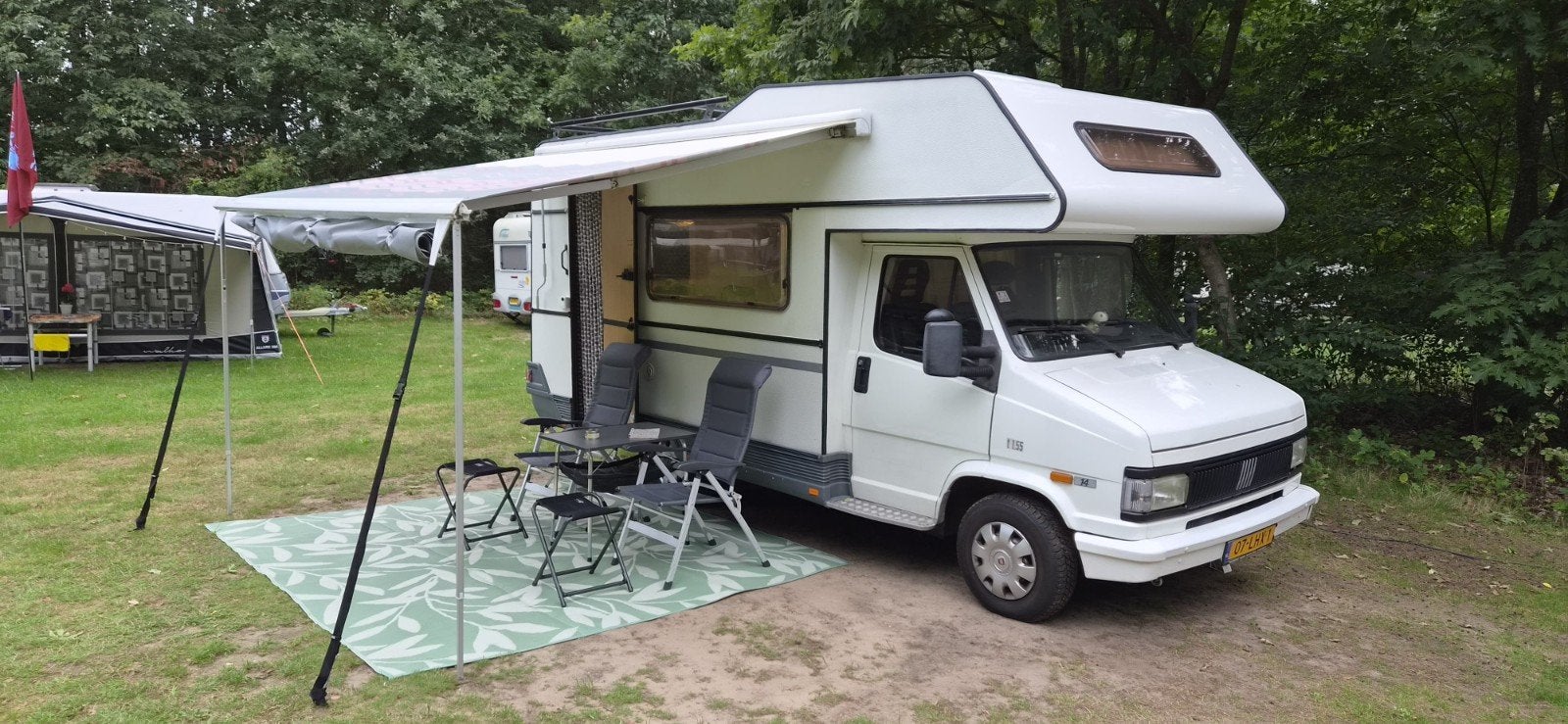 Mooie en volledig opgeknapte camper Fiat Ducato LMC, Bestuurdersdeur, Alkoof, Raamblindering, Fiat