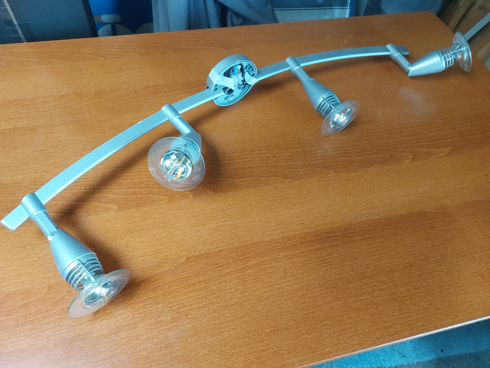 Spots op rail, plafondlamp, Ophalen