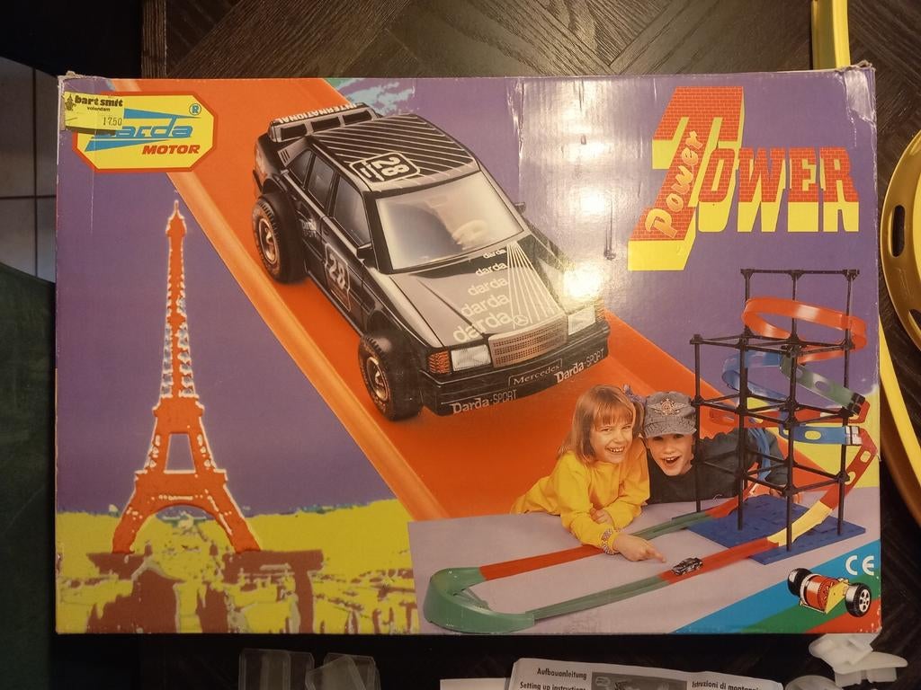Darda Motor 4D Power tower Racebaan Set, Gebruikt, Onbekend, Ophalen of Verzenden, Onbekend