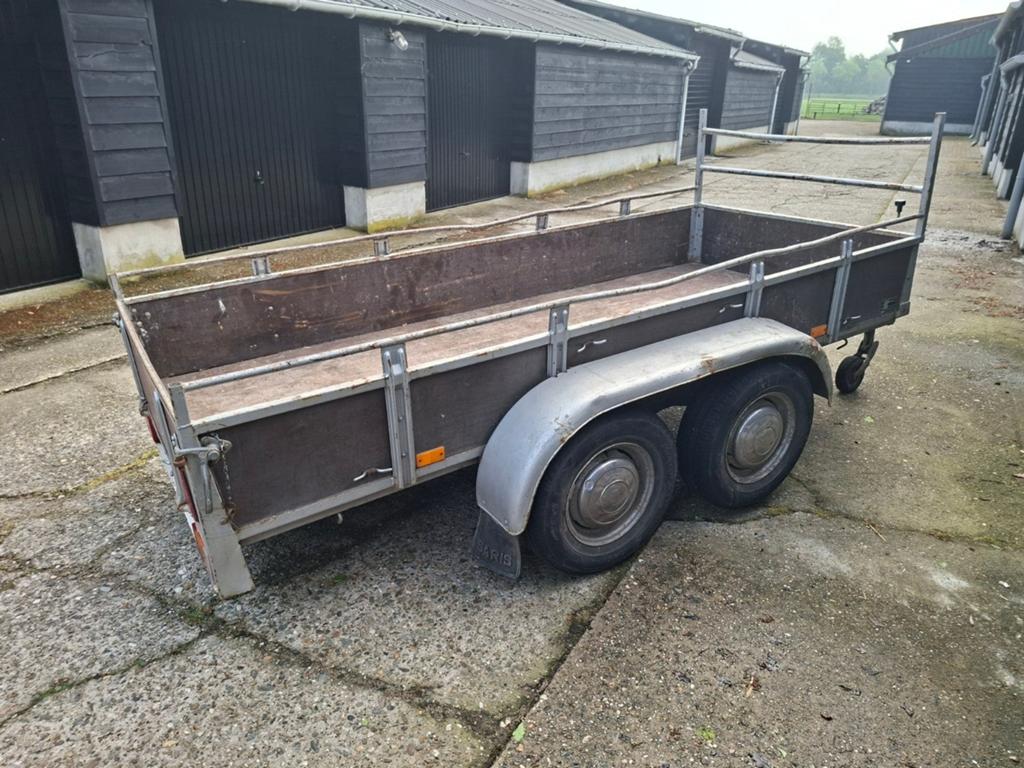 Robuuste tandemasser aanhanger opbergkist, Auto diversen, Aanhangers en Bagagewagens, Ophalen, Gebruikt