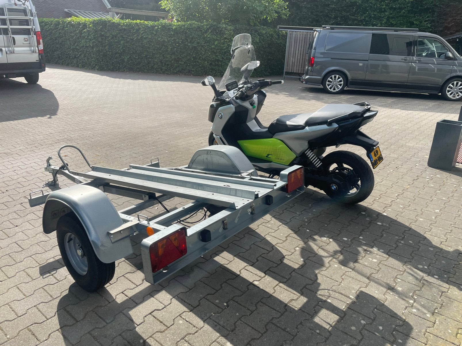 Motor TRAILER, Ophalen, Zo goed als nieuw