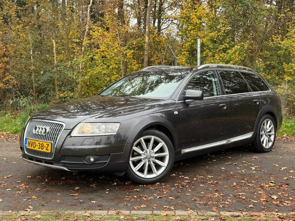 Audi - A6 allroad quattro - 3.2 FSI - 2007 - HVD-38-Z, Auto's, Audi, Automaat, Gebruikt, Bruin, Vierwielaandrijving