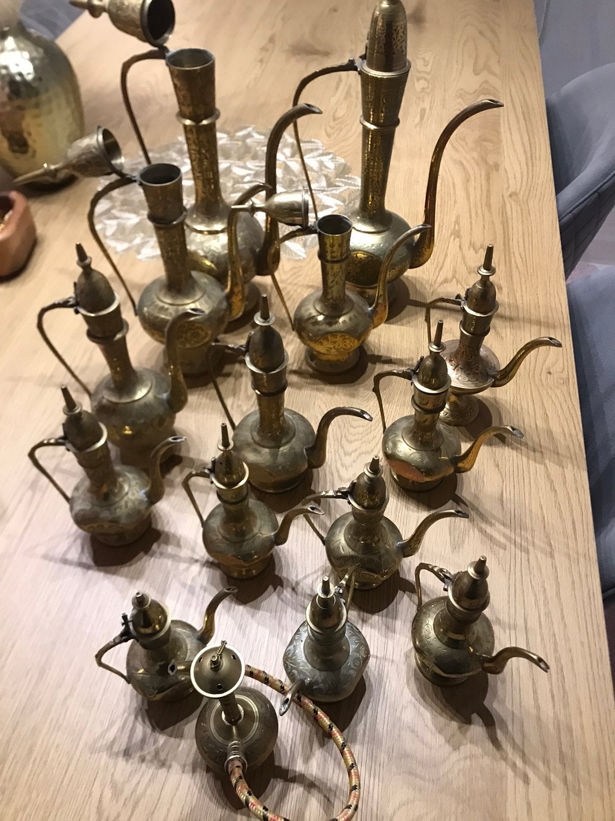 Mooie grote verzameling van meer dan 15 stuks Koper, Ophalen of Verzenden