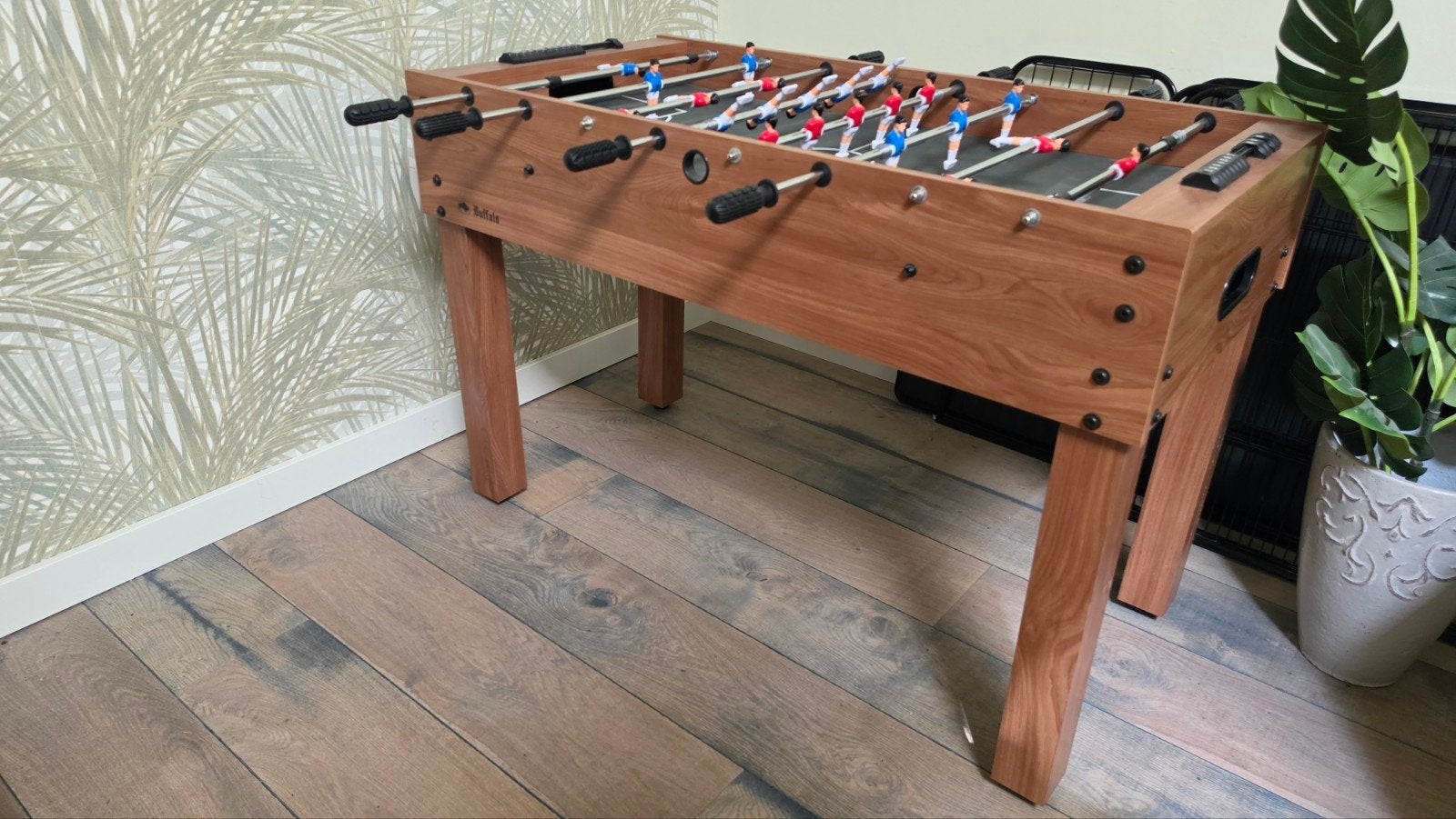 Tafelvoetbaltafel Buffalo, Kinderen en Baby's, Speelgoed | Voetbaltafels, Ophalen, Zo goed als nieuw