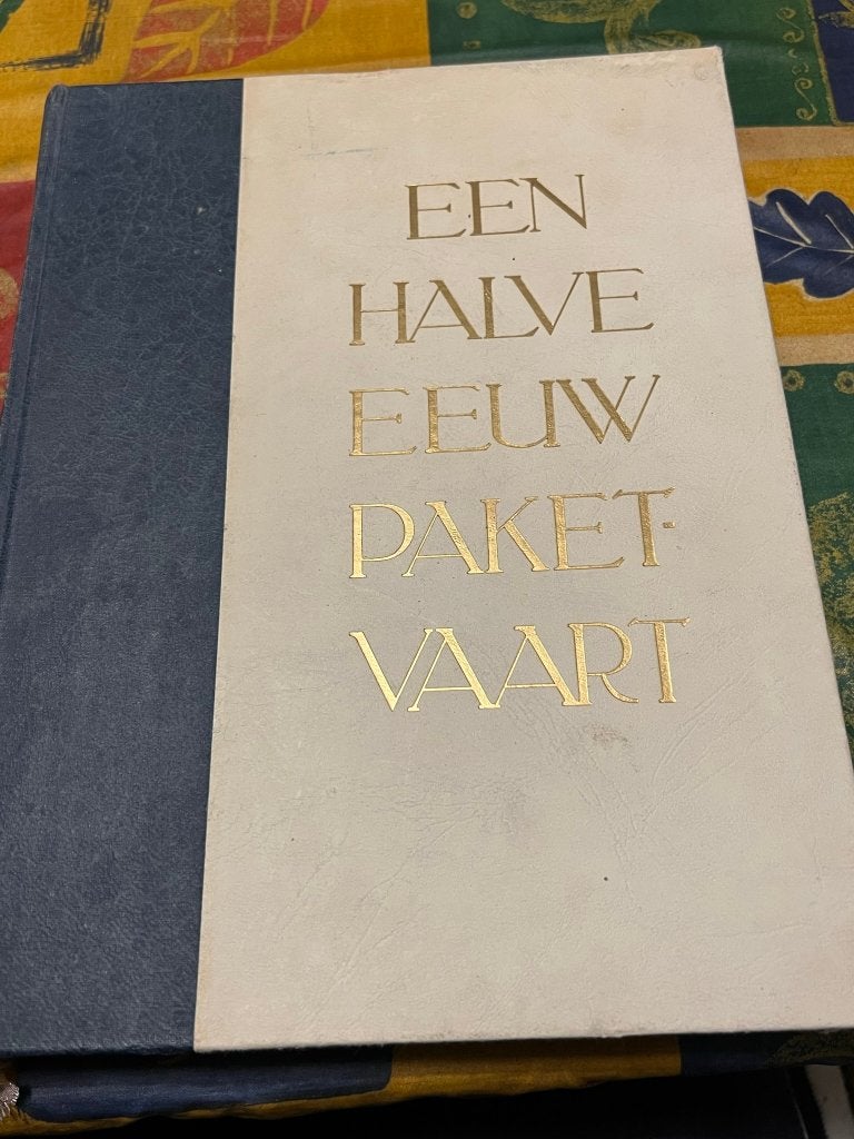 Een halve eeuw pakketvaart 1891 - 1941, Ophalen of Verzenden, Gebruikt, Motorboot of Zeilboot, Boek of Tijdschrift