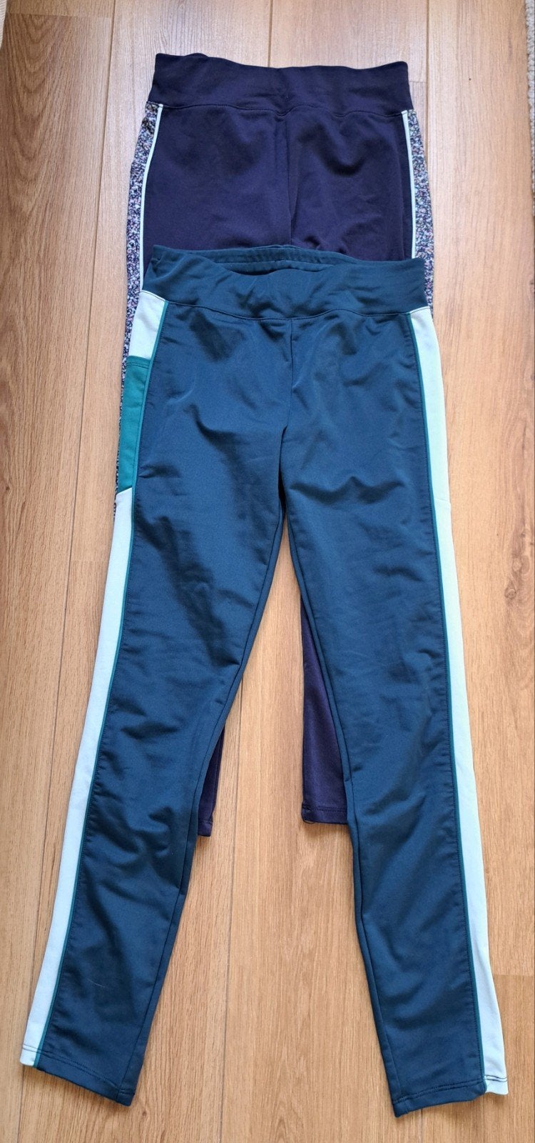2 sportleggings, 12-13 jaar, decathlon, Ophalen, Zo goed als nieuw, Jongen of Meisje