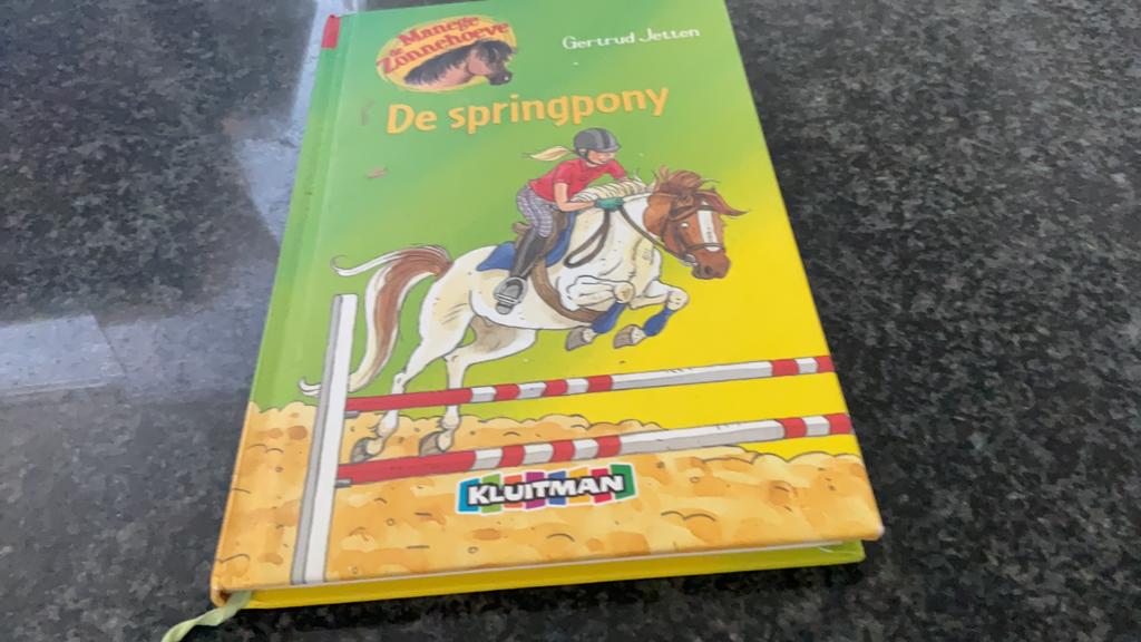 Gertrud Jetten - De springpony, Ophalen, Zo goed als nieuw, Gertrud Jetten