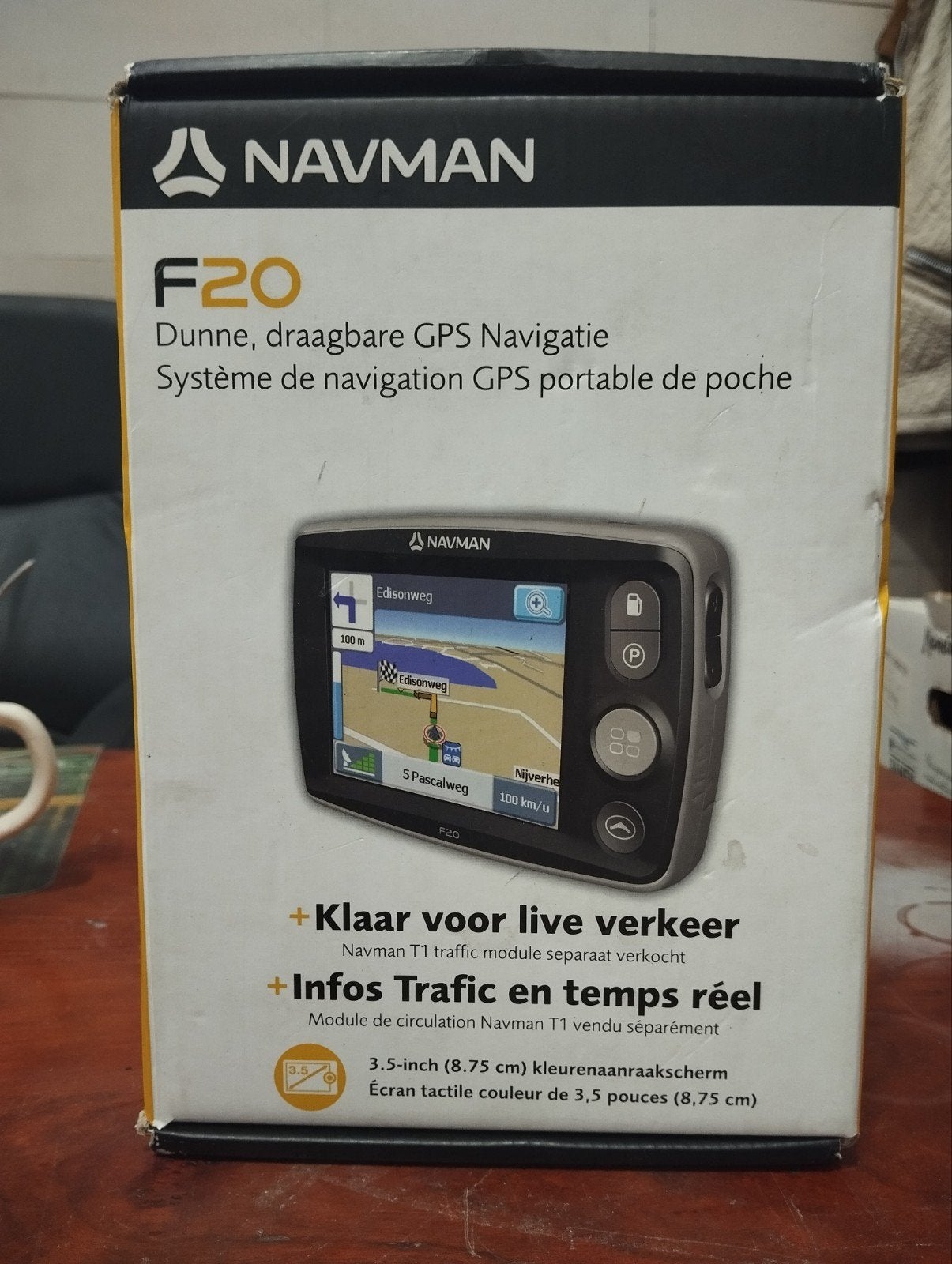 Navman F20 GPS Navigatie met Benelux Kaart, Ophalen of Verzenden, Gebruikt