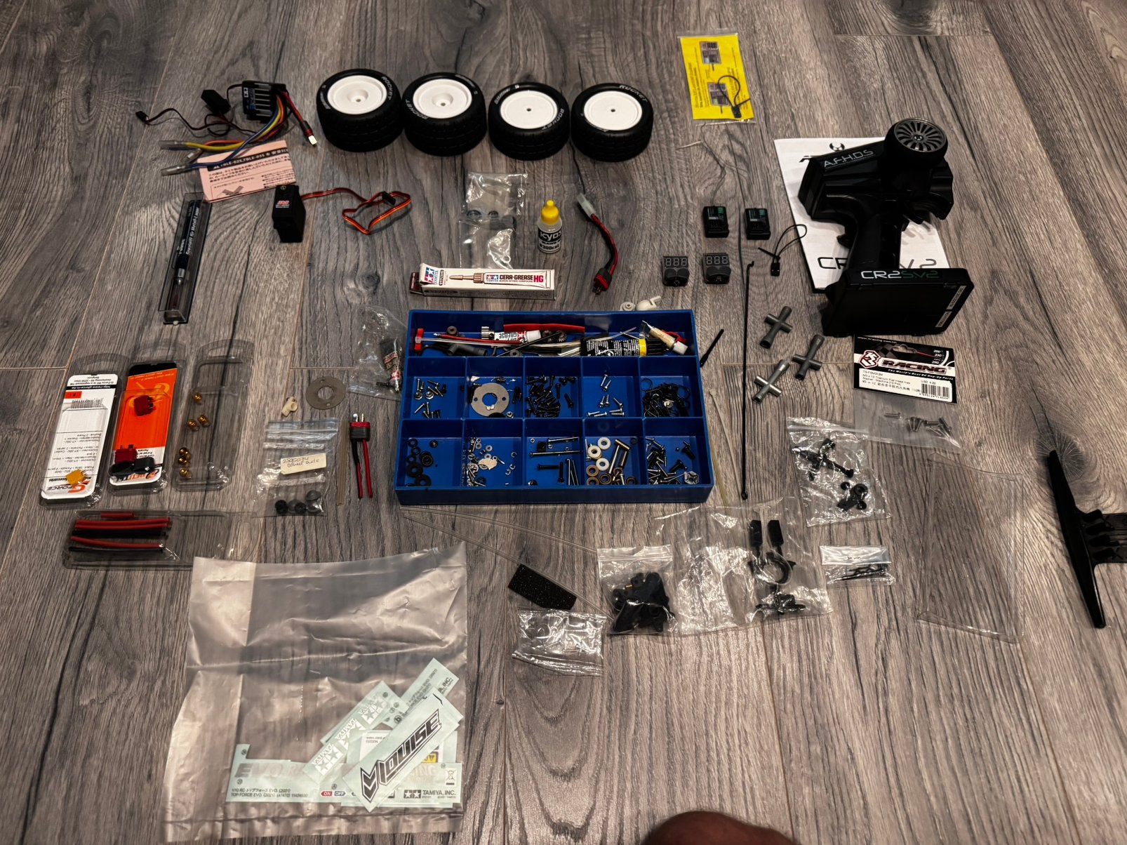 Tamiya RC Auto toebehoren, Elektro, Gebruikt, Ophalen of Verzenden, Schaal 1:10
